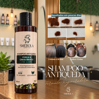 Shampoo Antiqueda Força & Crescimento SMÉROLA